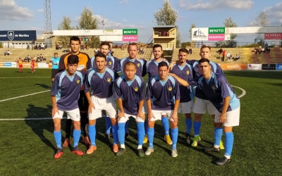 Els jugadors del Sabadell Nord, abans del partit davant del Manlleu | Sabadell Nord